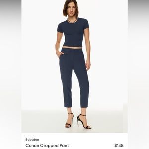 Aritzia Babaton Cropped Pant (Conan pant)